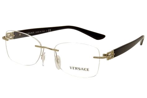 Versace Women's Eyeglasses VE1225B VE/1225/B Rimless 